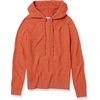Amazon Essentials Women’s Long Sleeve Soft Touch Hooded Pullover Sweater(Caramel)
