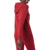 Amazon Essentials Women’s Long Sleeve Soft Touch Hooded Pullover Sweater(Dark Red)