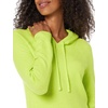 Amazon Essentials Women’s Long Sleeve Soft Touch Hooded Pullover Sweater(Lime Green)