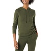 Amazon Essentials Women’s Long Sleeve Soft Touch Hooded Pullover Sweater(Olive)