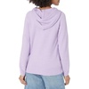 Amazon Essentials Women’s Long Sleeve Soft Touch Hooded Pullover Sweater(Pastel Lilac)