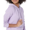 Amazon Essentials Women’s Long Sleeve Soft Touch Hooded Pullover Sweater(Pastel Lilac)