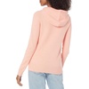 Amazon Essentials Women’s Long Sleeve Soft Touch Hooded Pullover Sweater(Peach)