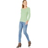 Amazon Essentials Women’s Long-Sleeve Lightweight Crewneck Sweater, Flattering (Available in Plus Size)(Bright Mint Green)