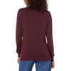 Amazon Essentials Women’s Long-Sleeve Lightweight Crewneck Sweater, Flattering (Available in Plus Size)(Burgundy)