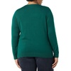 Amazon Essentials Women’s Long-Sleeve Lightweight Crewneck Sweater, Flattering (Available in Plus Size)(Dark Green)