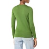 Amazon Essentials Women’s Long-Sleeve Lightweight Crewneck Sweater, Flattering (Available in Plus Size)(Green)