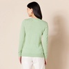 Amazon Essentials Women’s Long-Sleeve Lightweight Crewneck Sweater, Flattering (Available in Plus Size)(Light Jade Green)