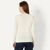 Amazon Essentials Women’s Long-Sleeve Lightweight Crewneck Sweater, Flattering (Available in Plus Size)(Pale Peach)