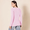 Amazon Essentials Women’s Regular Fit Soft Cotton Cable Knit Ribbed Crewneck Sweater (Available in Plus Size)(Light Pink)