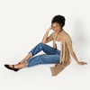 Amazon Essentials Women’s Regular-Fit Lightweight Soft Duster Length Cardigan Sweater(Camel Heather)