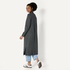 Amazon Essentials Women’s Regular-Fit Lightweight Soft Duster Length Cardigan Sweater(Charcoal Heather)
