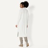 Amazon Essentials Women’s Regular-Fit Lightweight Soft Duster Length Cardigan Sweater(Eggshell White)