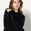 Amazon Essentials Women’s Regular-Fit Long-Sleeve Cardigan with Bell Sleeves and Shaped Waist(Black)