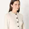 Amazon Essentials Women’s Regular-Fit Long-Sleeve Cardigan with Bell Sleeves and Shaped Waist(Oatmeal Heather)