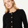Amazon Essentials Women’s Regular-Fit Midweight Cardigan Sweater(Black)