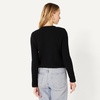 Amazon Essentials Women’s Regular-Fit Midweight Cardigan Sweater(Black)