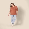 Amazon Essentials Women’s Regular-Fit Soft Touch Crewneck Long-Sleeve Sweater(Caramel)
