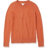 Amazon Essentials Women’s Regular-Fit Soft Touch Crewneck Long-Sleeve Sweater(Caramel)