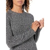 Amazon Essentials Women’s Regular-Fit Soft Touch Crewneck Long-Sleeve Sweater(Charcoal)