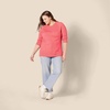 Amazon Essentials Women’s Regular-Fit Soft Touch Crewneck Long-Sleeve Sweater(Coral Pink)