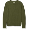 Amazon Essentials Women’s Regular-Fit Soft Touch Crewneck Long-Sleeve Sweater(Dark Olive)
