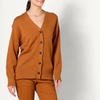 Amazon Essentials Women’s Relaxed Fit Midweight Cardigan Sweater(Caramel)