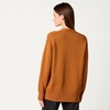 Amazon Essentials Women’s Relaxed Fit Midweight Cardigan Sweater(Caramel)