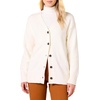 Amazon Essentials Women’s Relaxed Fit Midweight Cardigan Sweater(Eggshell White)