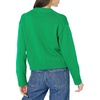 Amazon Essentials Women’s Relaxed Fit Midweight Cardigan Sweater(Green)