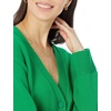 Amazon Essentials Women’s Relaxed Fit Midweight Cardigan Sweater(Green)