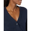 Amazon Essentials Women’s Relaxed Fit Midweight Cardigan Sweater(Navy)