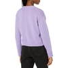 Amazon Essentials Women’s Relaxed Fit Midweight Cardigan Sweater(Purple)