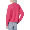 Amazon Essentials Women’s Relaxed-Fit Cable Knit Sweater, Soft-Touch Modern Crewneck (Plus(Hot Pink)