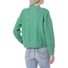Amazon Essentials Women’s Relaxed-Fit Cable Knit Sweater, Soft-Touch Modern Crewneck (Plus(Sage Green)