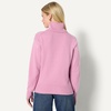 Amazon Essentials Women’s Relaxed-Fit Cotton Blend Turtleneck Pullover Sweater with Dropped Shoulders, Rib Trim(Mauve)