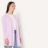 Amazon Essentials Women’s Relaxed-Fit Ultra-Lightweight Open-Front Cardigan(Lavender)