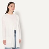 Amazon Essentials Women’s Relaxed-Fit Ultra-Lightweight Open-Front Cardigan(Light Grey Heather)