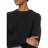 Amazon Essentials Women’s Ribbed Long Sleeve Crewneck Sweater(Black)
