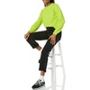 Amazon Essentials Women’s Ribbed Long Sleeve Crewneck Sweater(Lime Green)