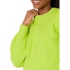 Amazon Essentials Women’s Ribbed Long Sleeve Crewneck Sweater(Lime Green)