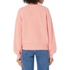 Amazon Essentials Women’s Ribbed Long Sleeve Crewneck Sweater(Peach)