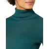 Amazon Essentials Women’s Slim-Fit Lightweight Long-Sleeve Ribbed Turtleneck Sweater(Forest Green)