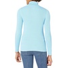 Amazon Essentials Women’s Slim-Fit Lightweight Long-Sleeve Ribbed Turtleneck Sweater(Sky Blue)