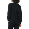 Amazon Essentials Women’s Soft Touch Ribbed V Neck Blouson Cardigan Sweater(Black)