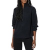 Amazon Essentials Women’s Sweaters, Dressy Casual, Mid Gauge Stretch, Half Zip, Polo Collar(Black)