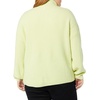 Amazon Essentials Women’s Sweaters, Dressy Casual, Mid Gauge Stretch, Half Zip, Polo Collar(Bright Olive Green)
