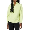 Amazon Essentials Women’s Sweaters, Dressy Casual, Mid Gauge Stretch, Half Zip, Polo Collar(Bright Olive Green)