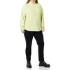 Amazon Essentials Women’s Sweaters, Dressy Casual, Mid Gauge Stretch, Half Zip, Polo Collar(Bright Olive Green)