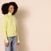 Amazon Essentials Women’s Ultra Soft Oversized Cropped Cocoon Sweater (Available in Plus Size) (Previously Daily Ritual)(Bright Olive Green)